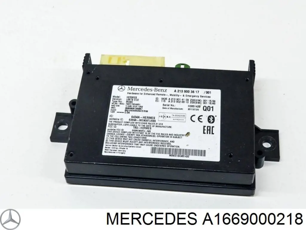 Блок комфорта передней двери A1669000218 Nissan/Infiniti