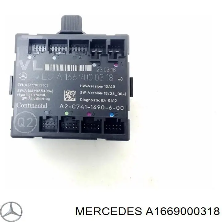  A1669000318 Mercedes