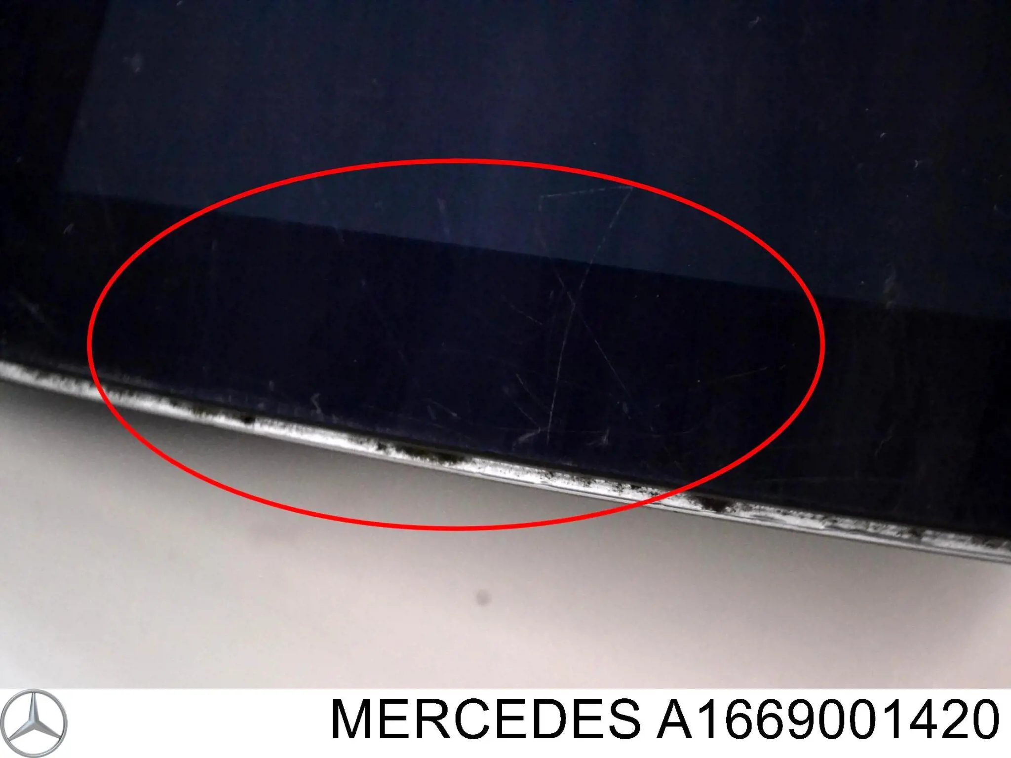 Дисплей многофункциональный Mercedes A1669001420 цена, от 145.53 USD