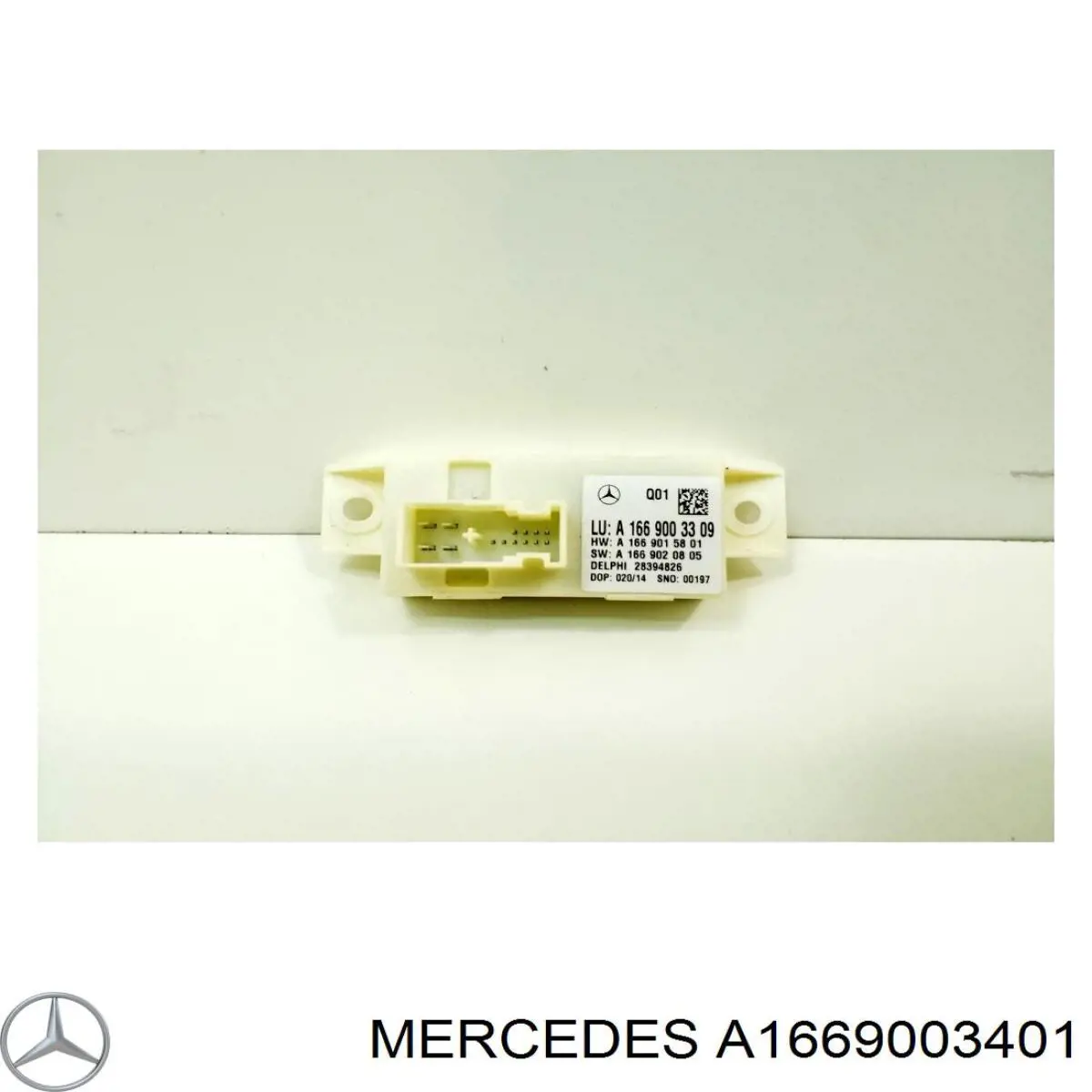 Модуль управления светом фар на Mercedes GL  X166