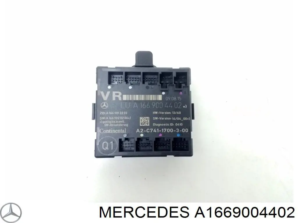 A1669004402 Mercedes Блок комфорта передней двери