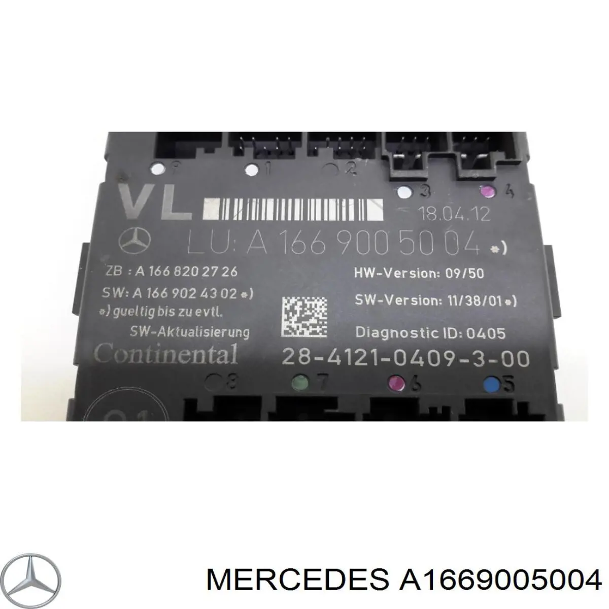 Блок комфорта передней двери Mercedes 1669005505 цена, от 25.34 USD