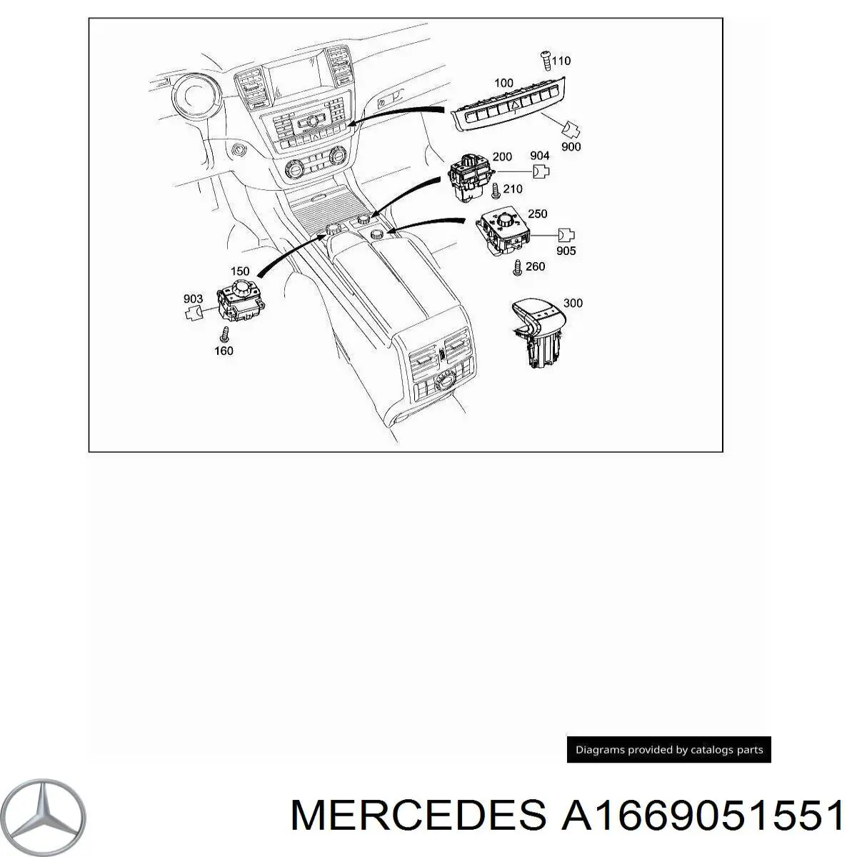 A1669051551 Mercedes 