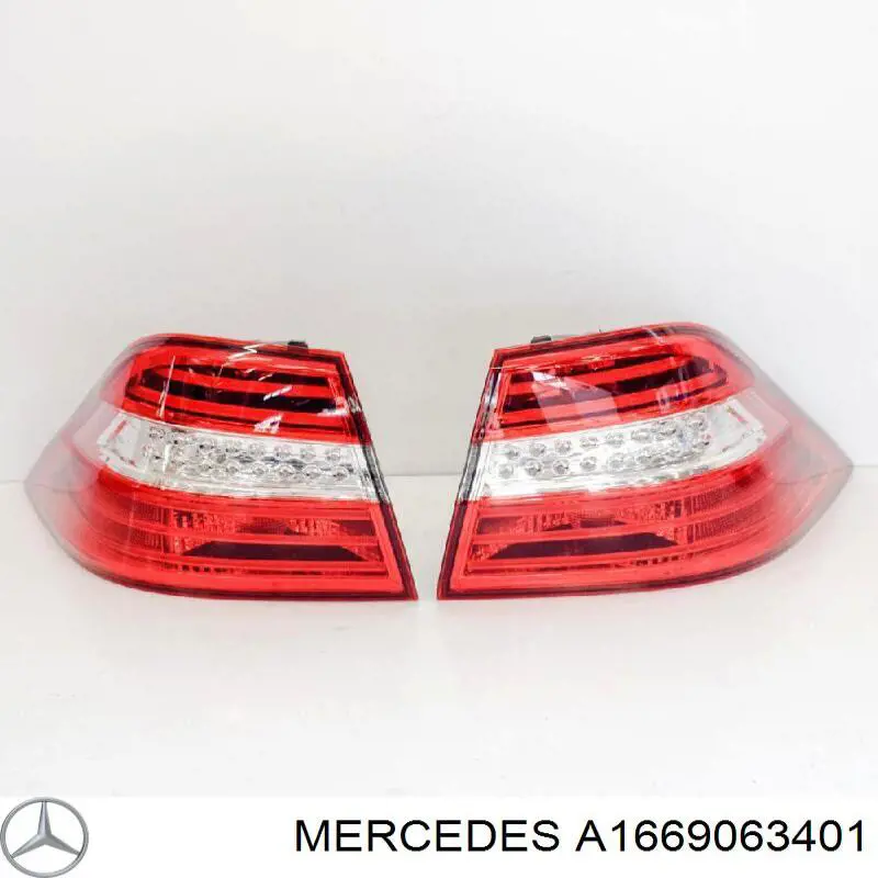 Фонарь задний правый Mercedes A1669063401