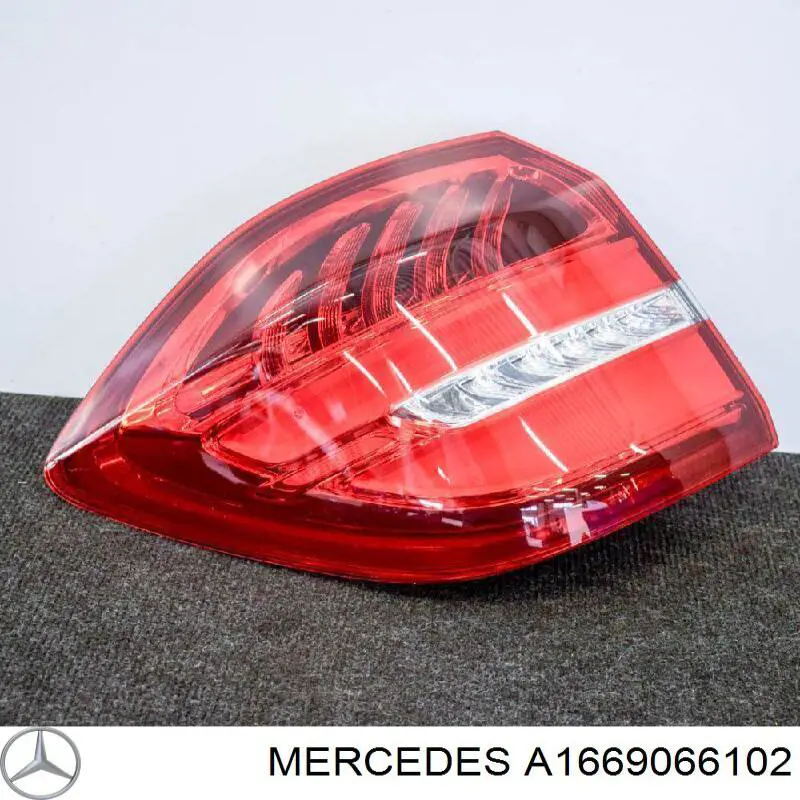 A1669066102 Mercedes Задний правый внешний фонарь
