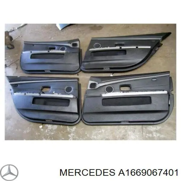 A1669067401 Mercedes фонарь задний правый внешний