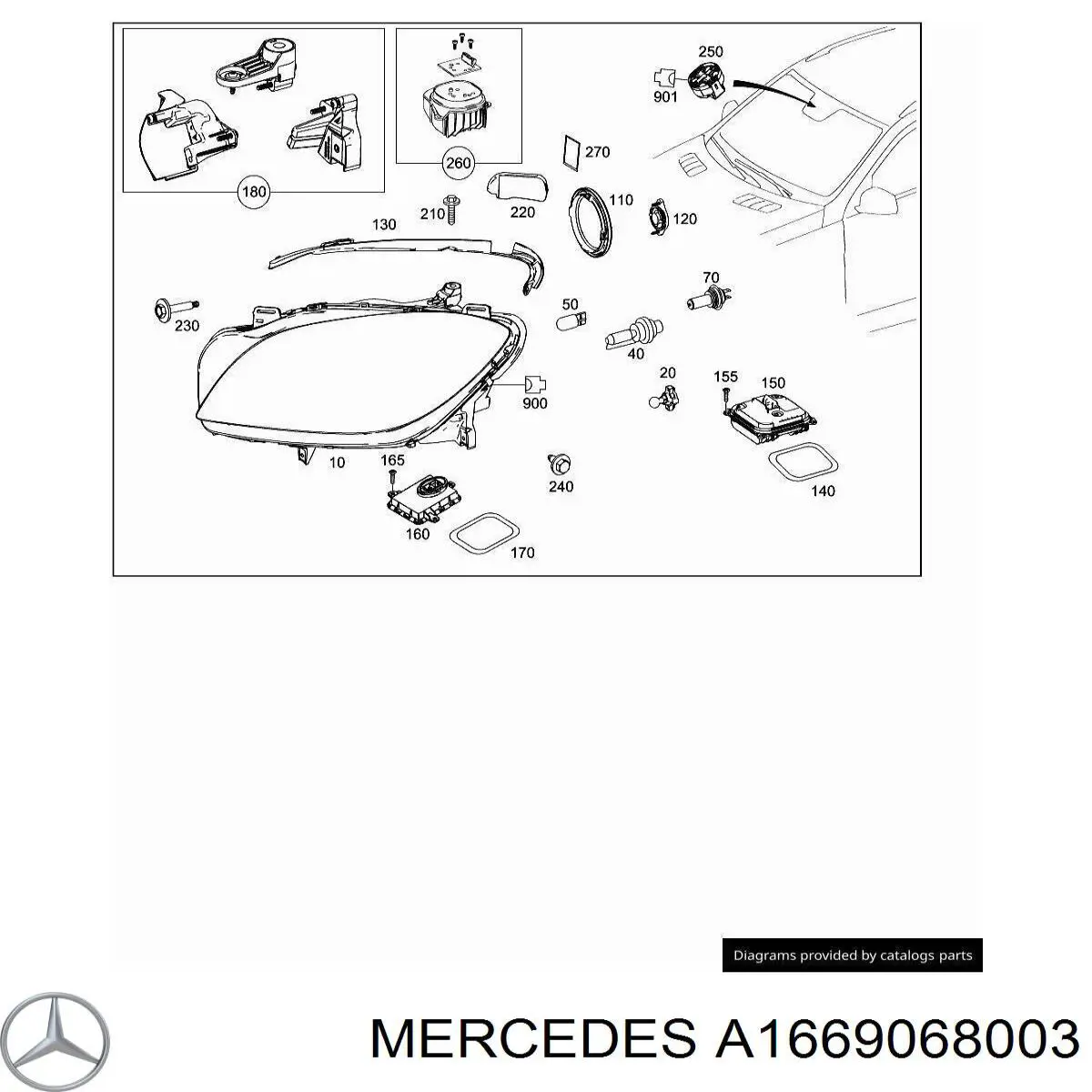  A1669068003 Mercedes