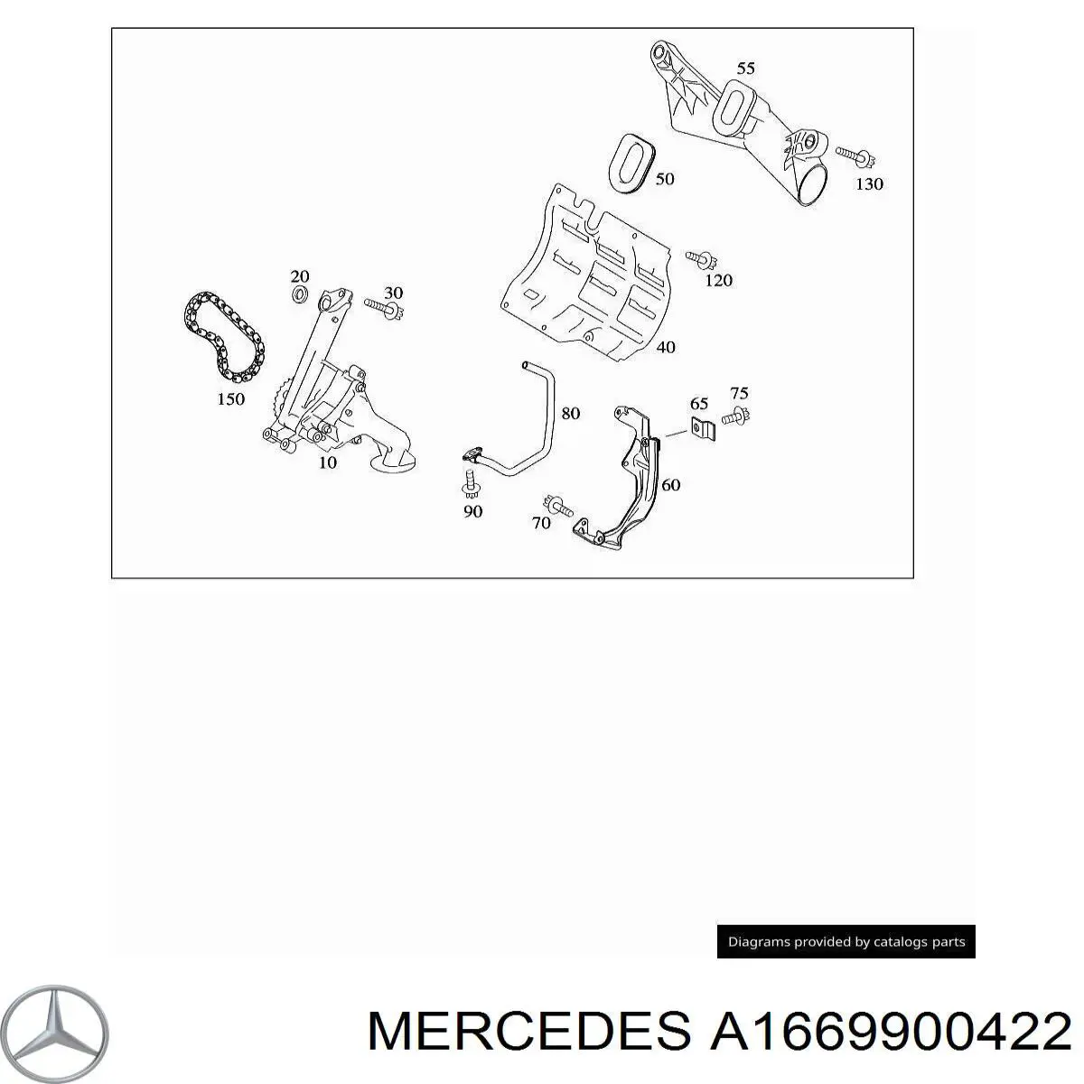  Mercedes A1669900422 цена, от 6.66 USD
