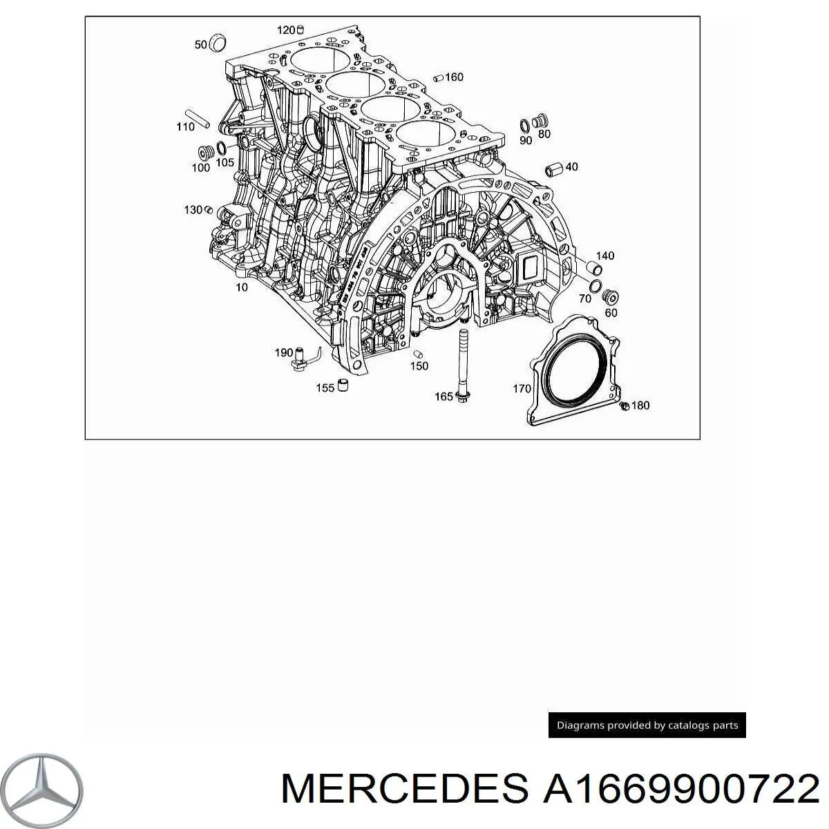  Mercedes A1669900722 цена, от 0.98 USD