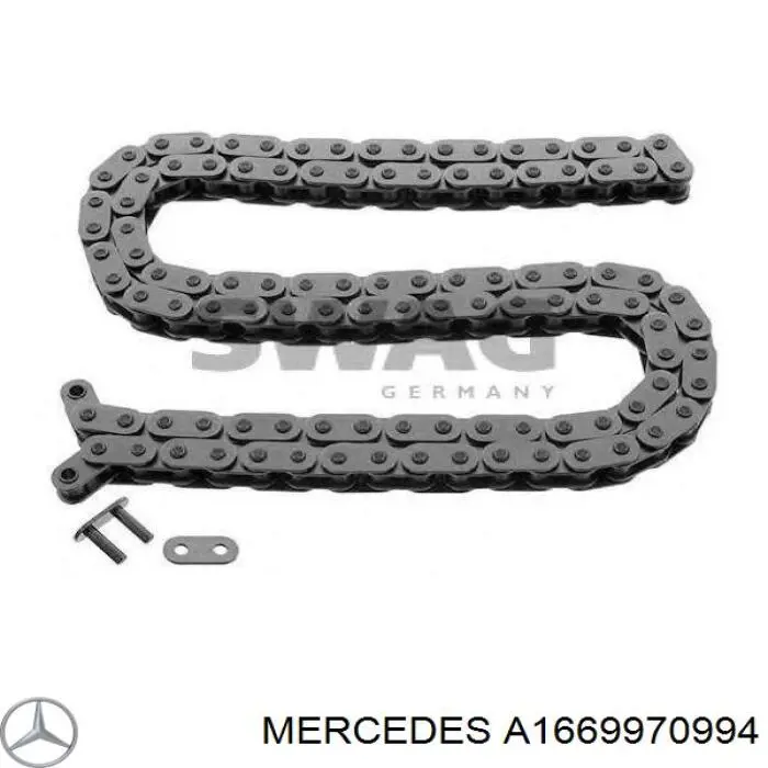 Цепь ГРМ MERCEDES A1669970994