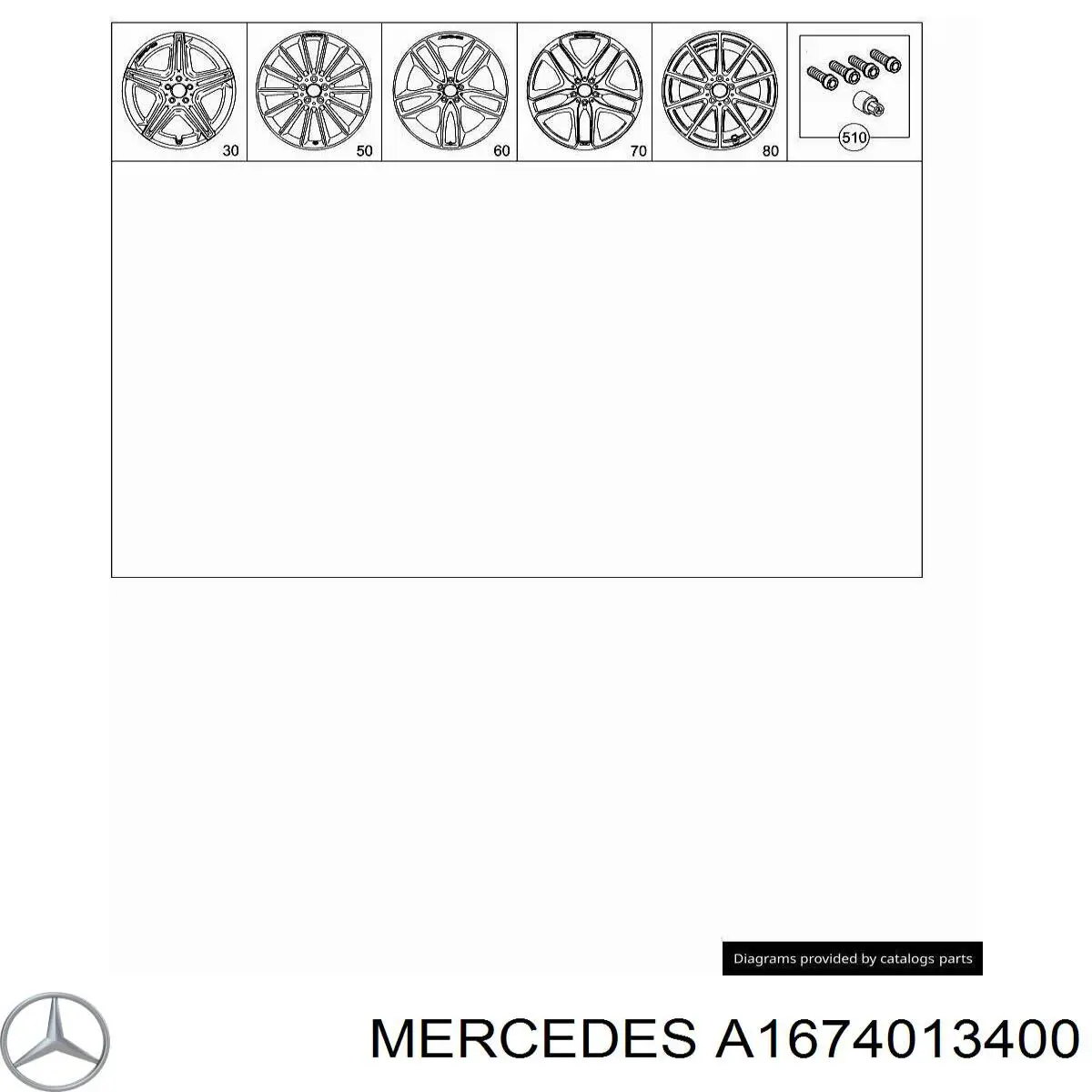 A1674013400 Mercedes 