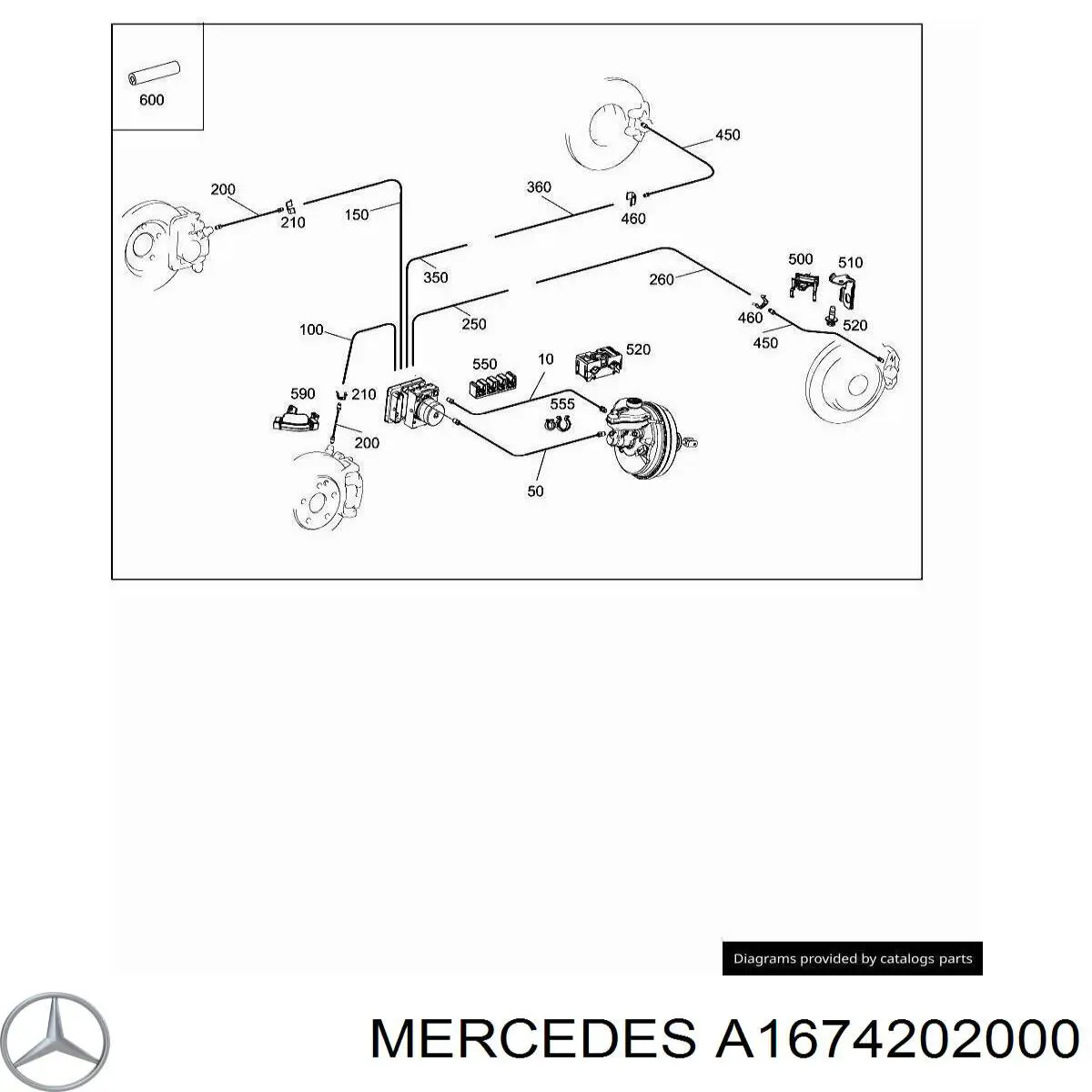 A1674202000 Mercedes 