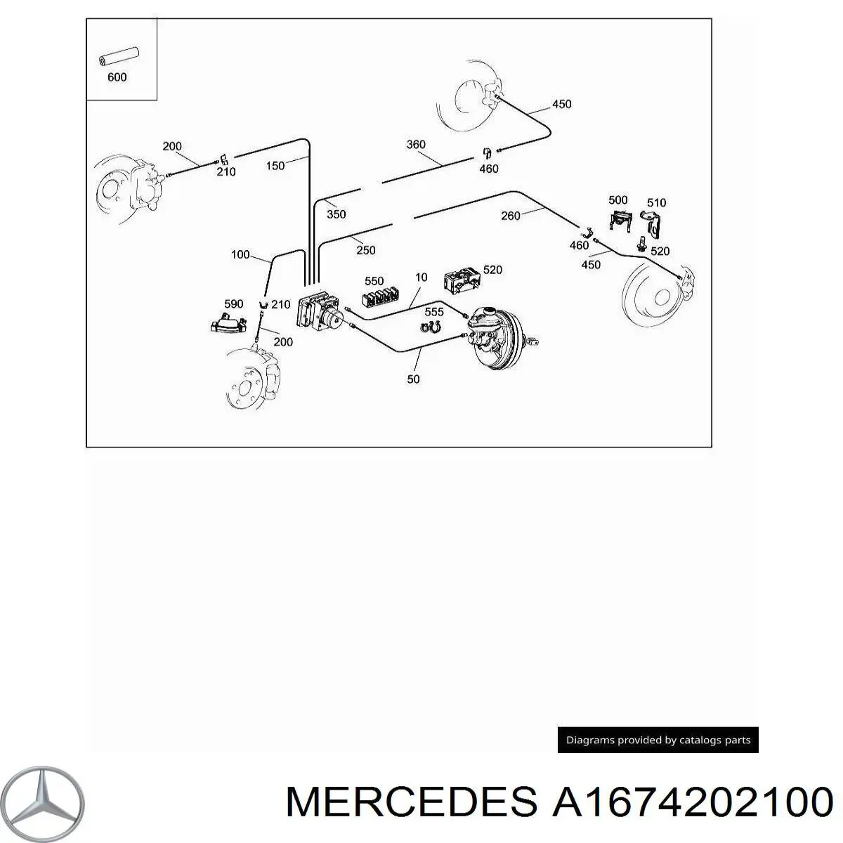 A1674202100 Mercedes 