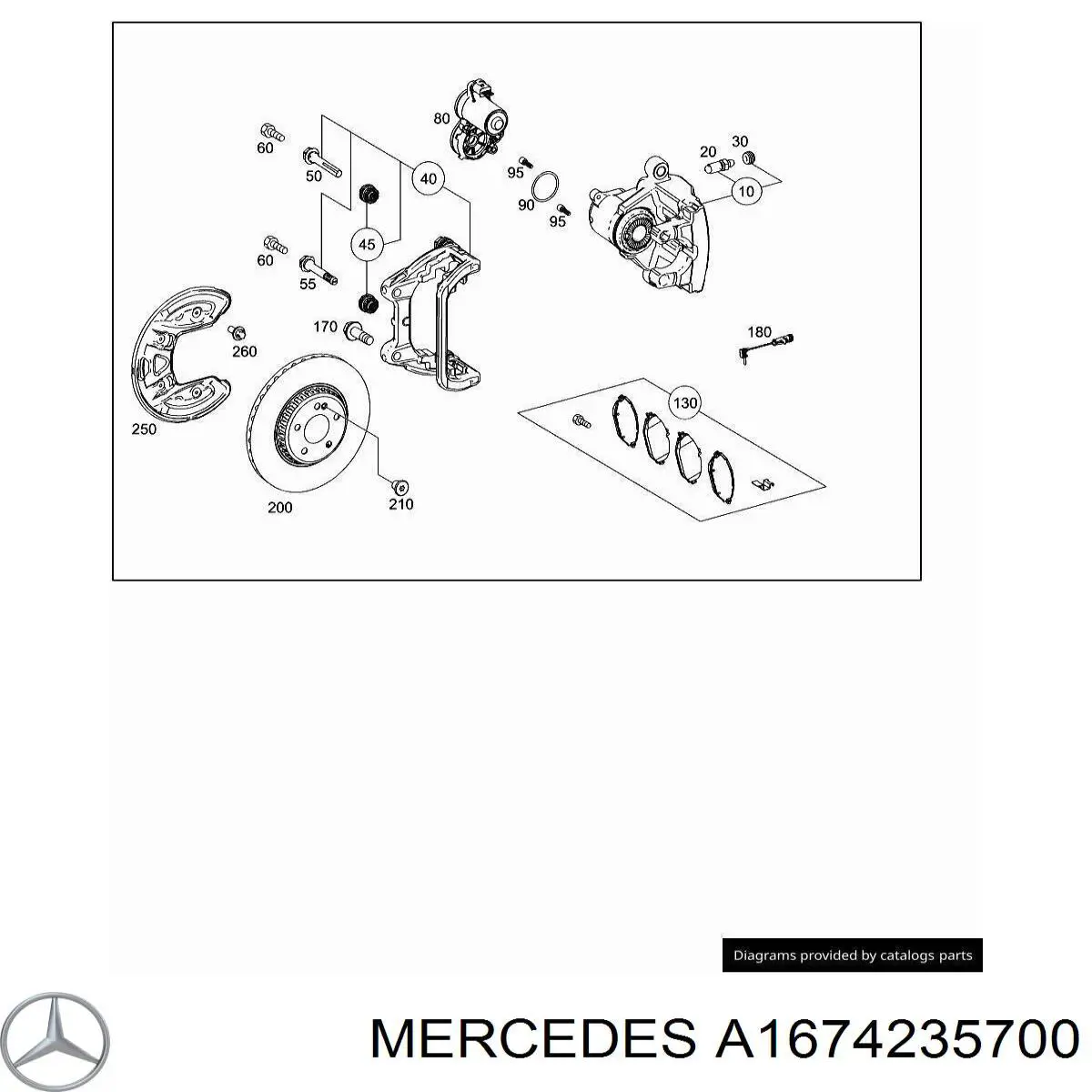  A1674235700 Mercedes