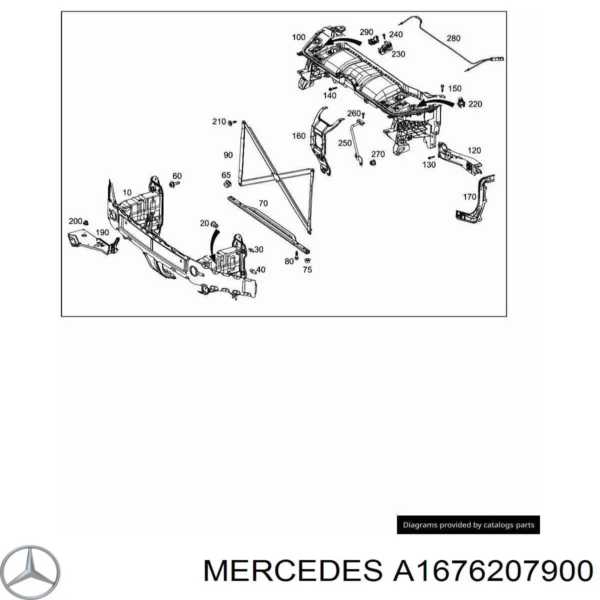  A1676207900 Mercedes