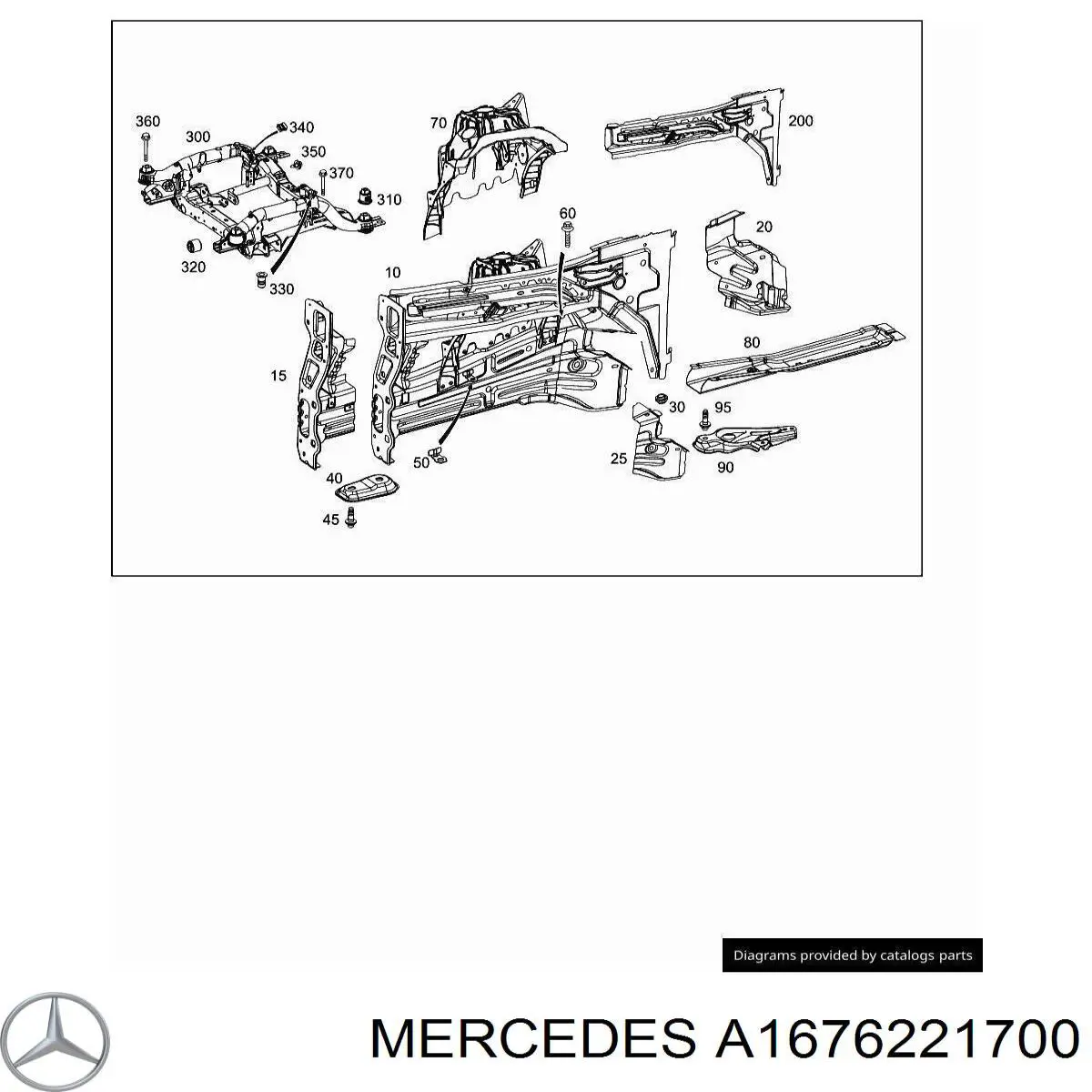 A1676221700 Mercedes 