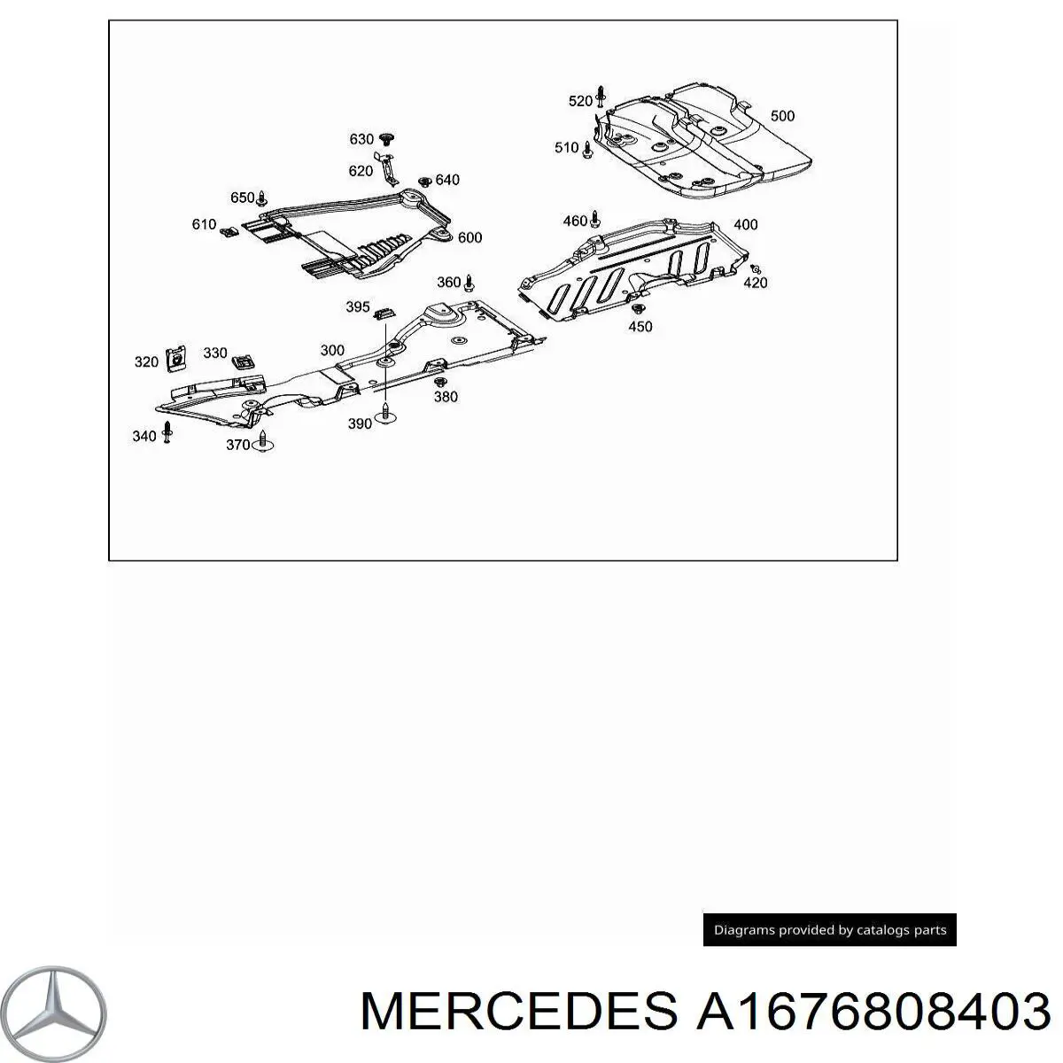 Купить A1676808403 Mercedes 