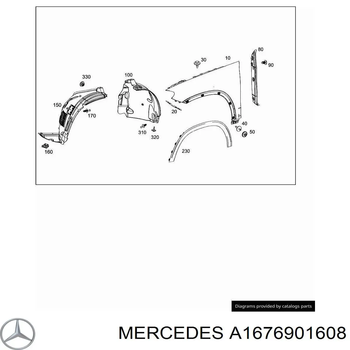 A1676901608 Mercedes 