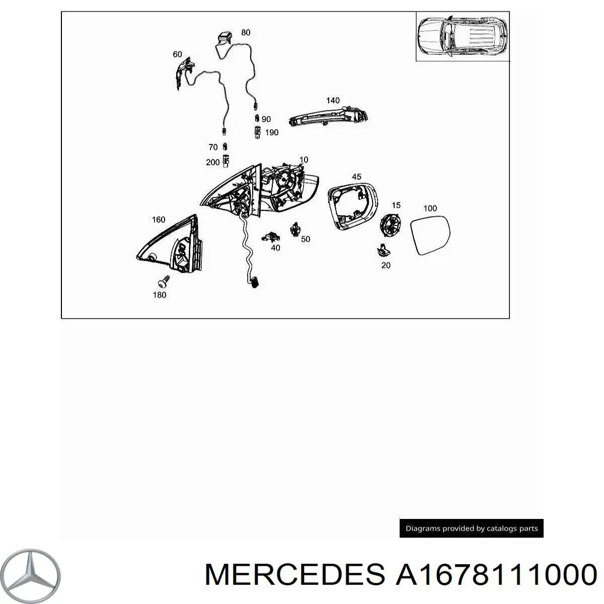 A1678111000 Mercedes 