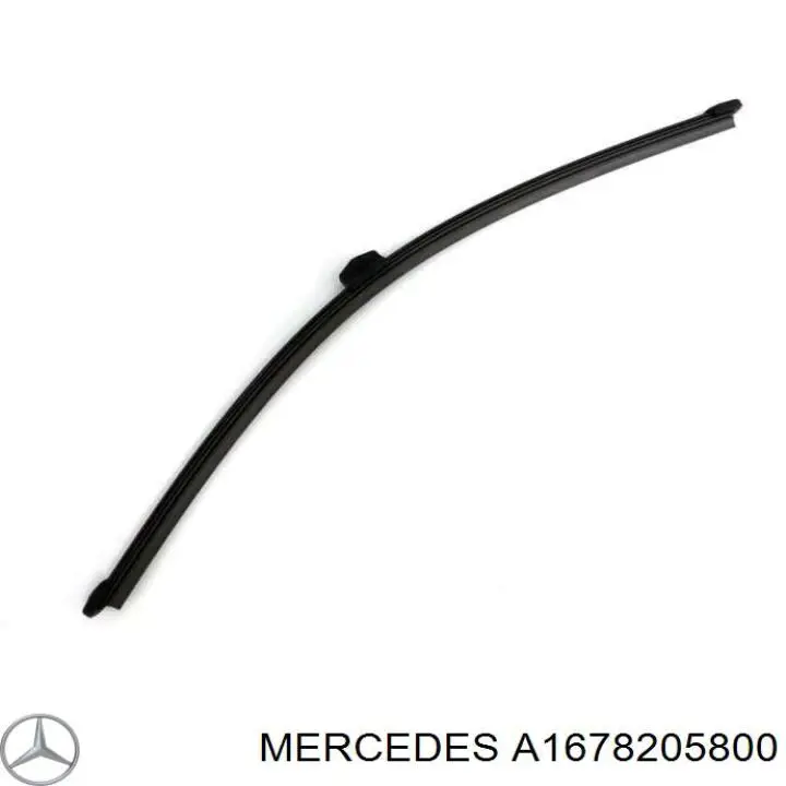 A1678205800 Mercedes limpa-pára-brisas de vidro traseiro