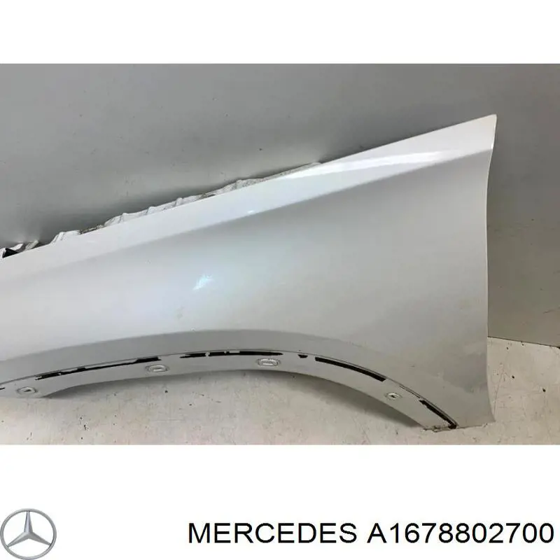 Крыло переднее левое Mercedes A1678802700 цена, от 197.74 USD