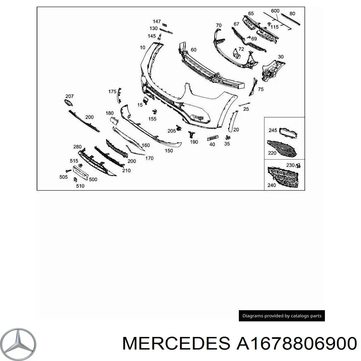 A1678806900 Mercedes 