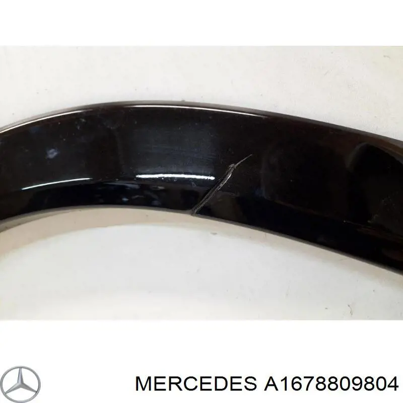 Молдинг передней арки колеса, правый Mercedes 1678809804 цена, от 114.16 USD