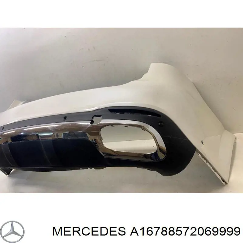 Купить A16788572069999 Mercedes Верхняя часть заднего бампера