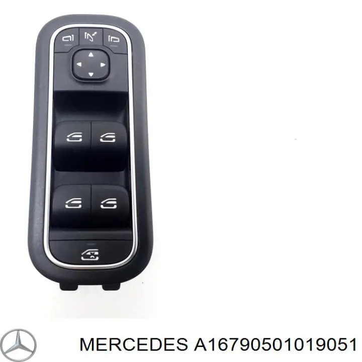 1679050101 Mercedes Кнопки переднего левого стекло подъёмника