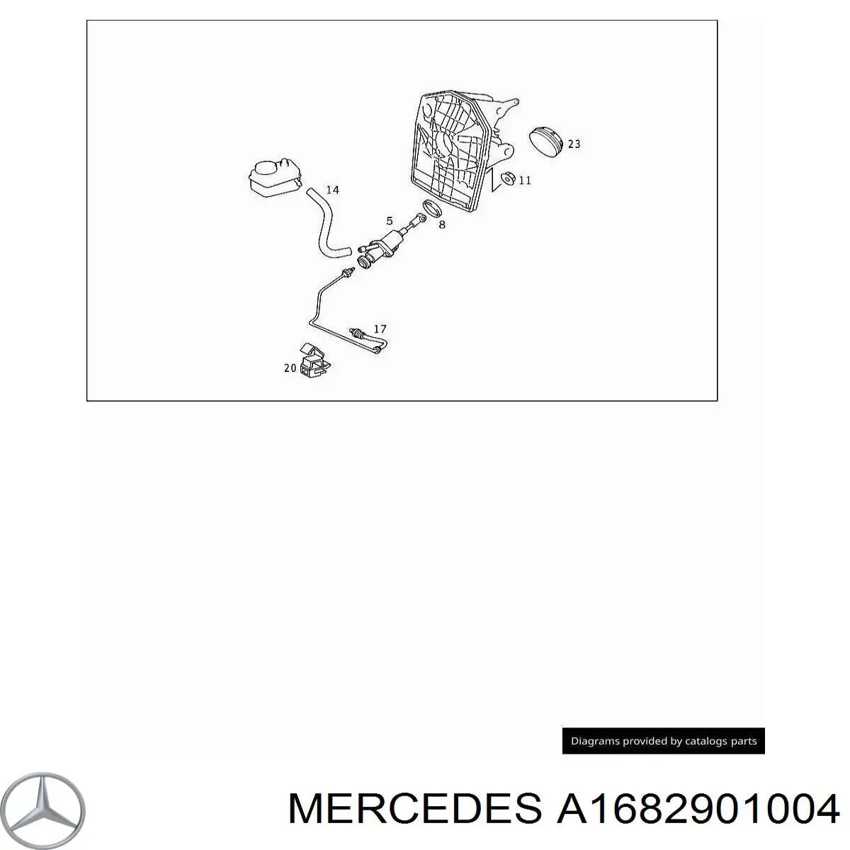 Актуатор сцепления Mercedes 1682900704 цена, от 439.32 USD