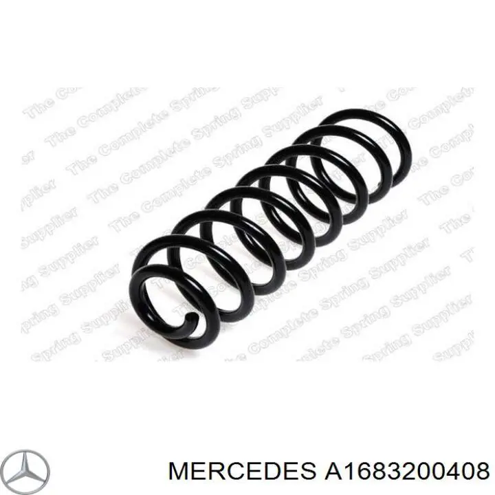 A1683200408 Mercedes пружина задняя