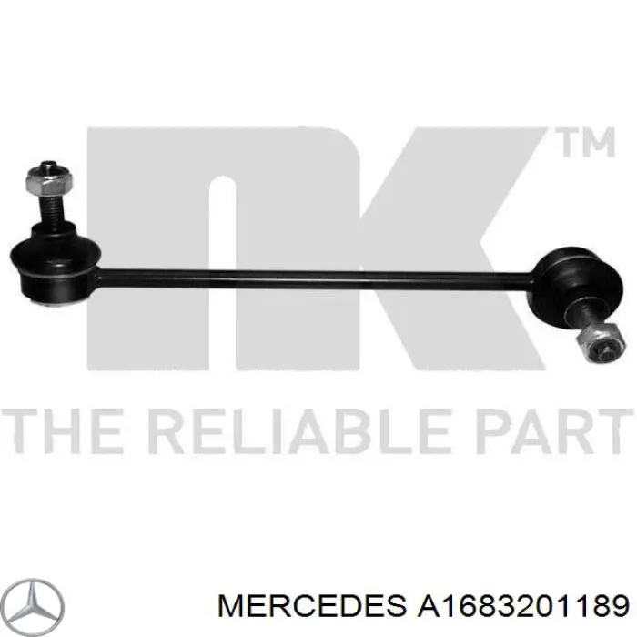 Тяга переднего стабилизатора Mercedes A1683201189 цена, от 7.05 USD
