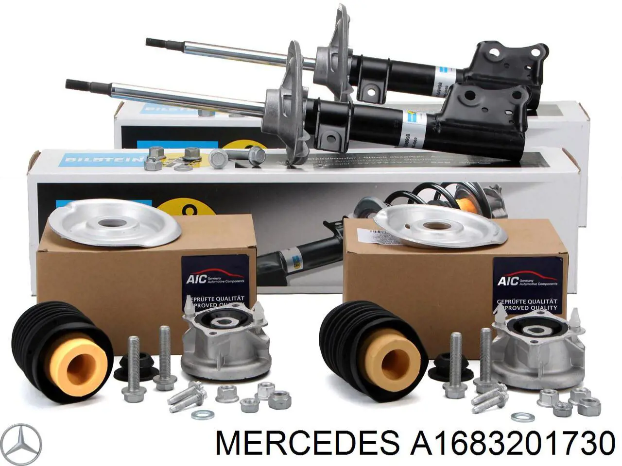Купить A1683201730 Mercedes Амортизатор передней подвески