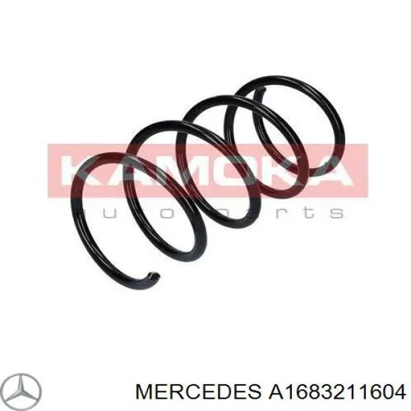 Передняя пружина A1683211604 Mercedes