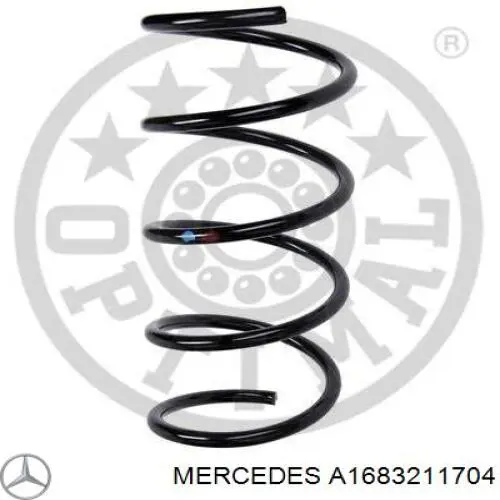 Купить A1683211704 Mercedes Винтовая пружина подвеска