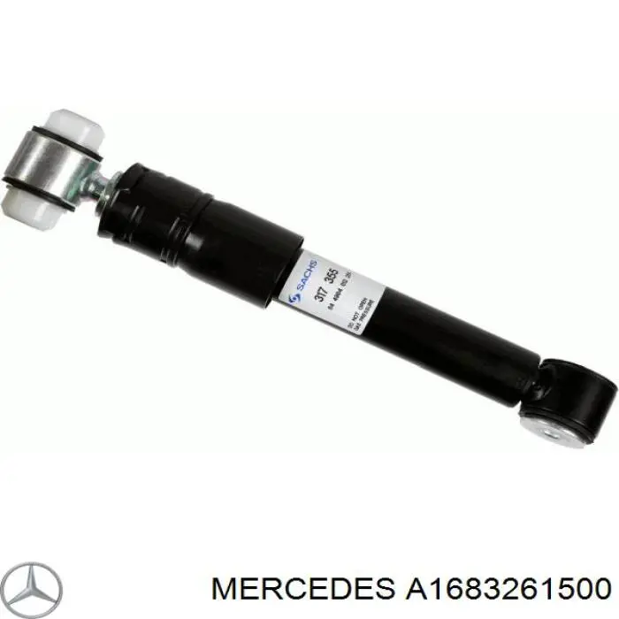 Амортизатор задний A1683261500 Mercedes