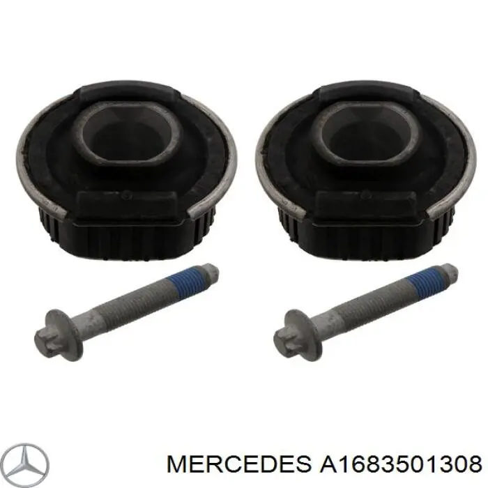 Сайлентблок задней балки (подрамника) A1683501308 Mercedes