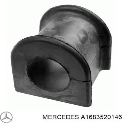 A1683520146 Mercedes сайлентблок задней балки (подрамника)