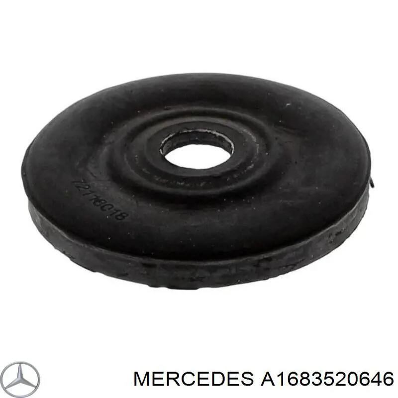 A1683520646 Mercedes сайлентблок задней балки (подрамника)