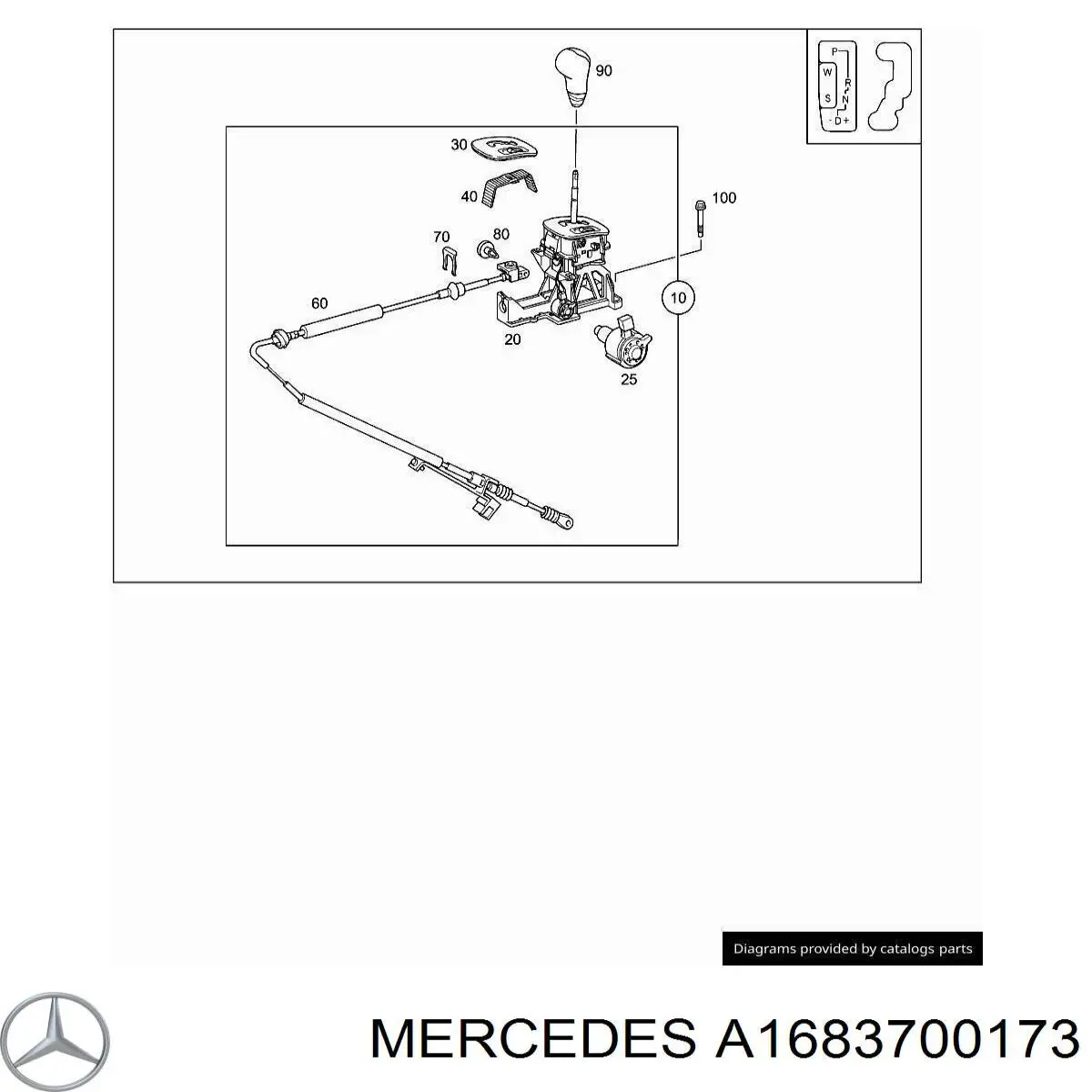 A1683700173 Mercedes 