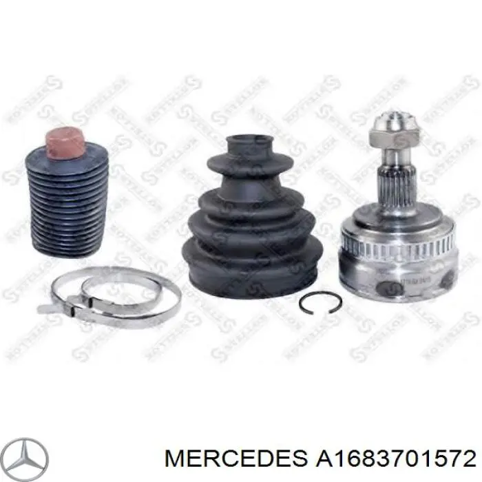 Левая полуось A1683701572 Mercedes