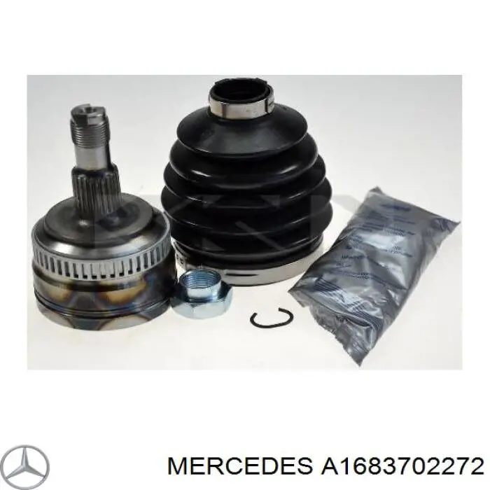 Купить 1683701872 Mercedes Вал приводной правый