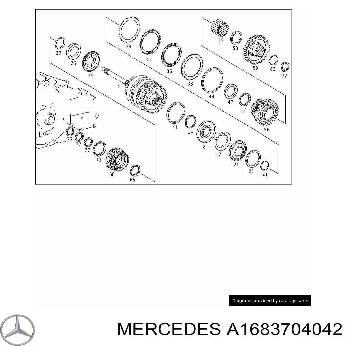 A1683704042 Mercedes 
