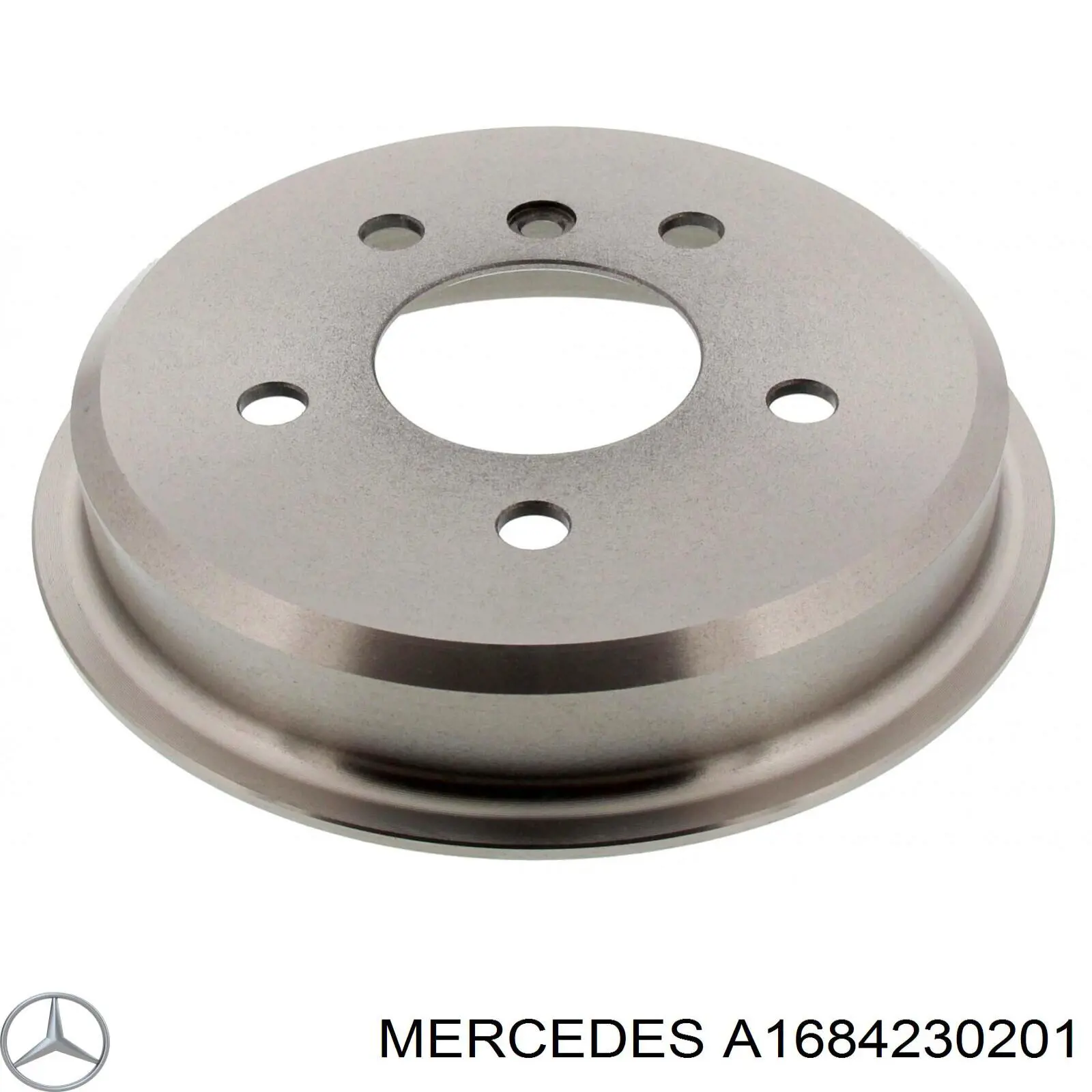 Барабан тормозной задний Mercedes A1684230201 цена, от 18.66 USD