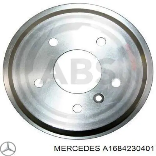 Тормозной барабан A1684230401 Mercedes