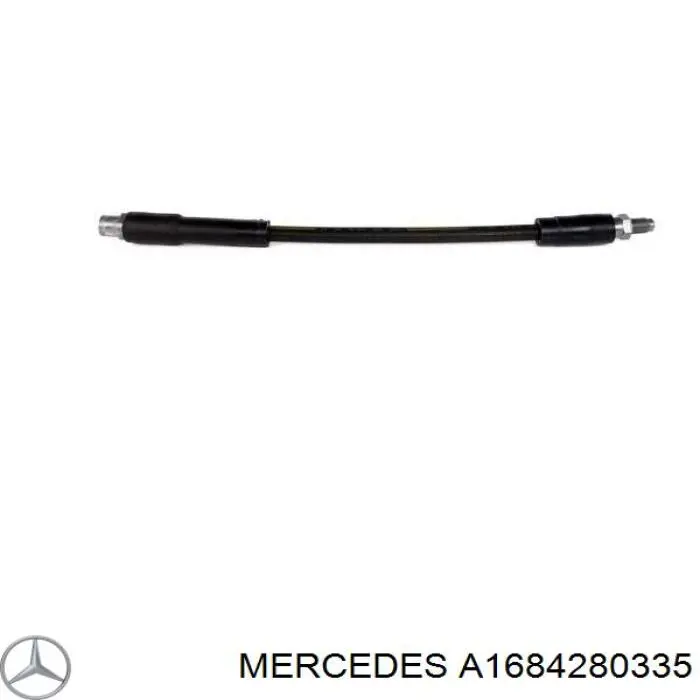 A1684280335 Mercedes шланг тормозной передний
