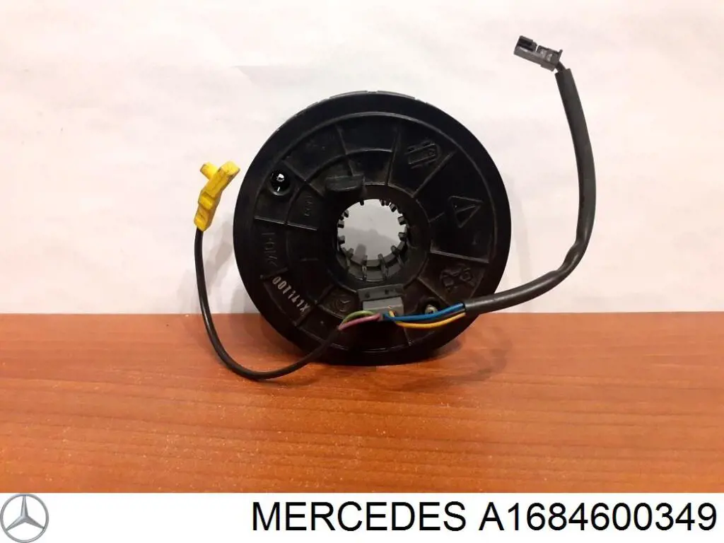 A1684600349 Mercedes кольцо airbag контактное, шлейф руля