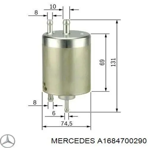 Compre Adsorvedor dos vapores de combustível Mercedes A 