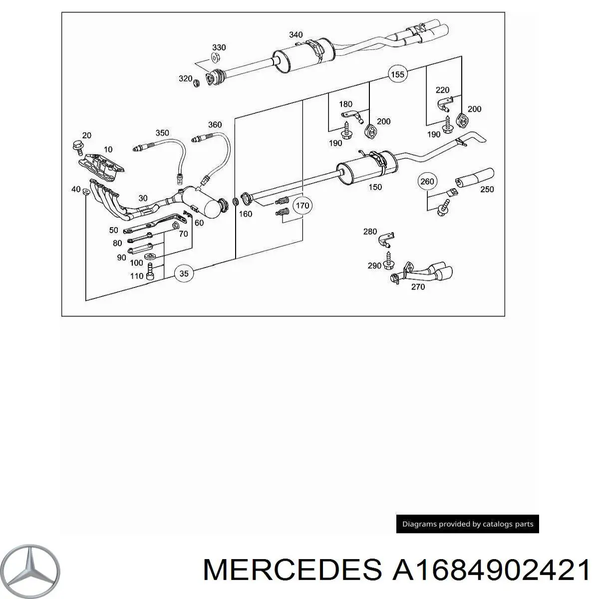 A1684902421 Mercedes 