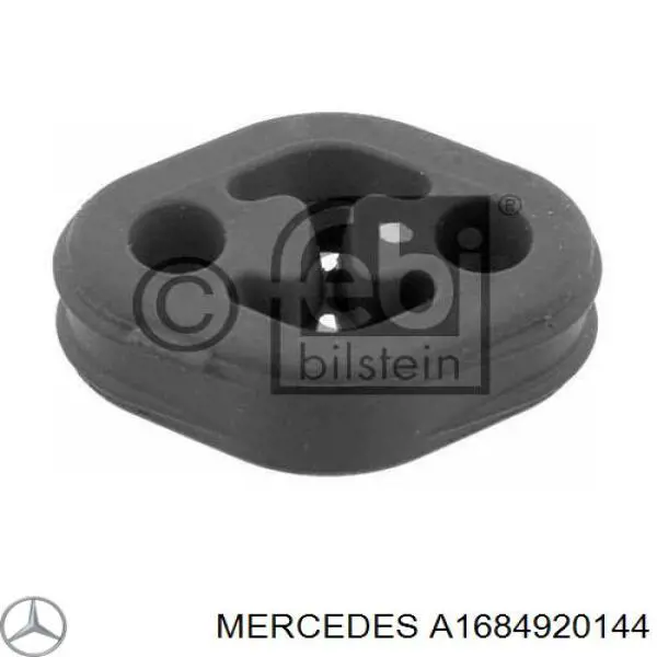 A1684920144 Mercedes coxim de fixação do silenciador